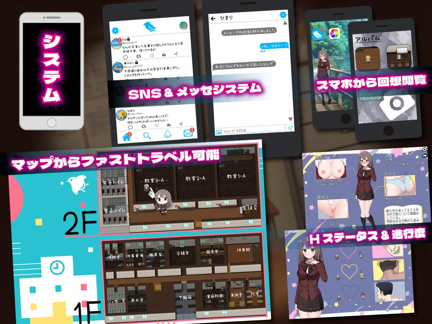 RPG//AI汉化丨 夏空トライアングル-NTR- + 存档--礼包码:687437【20241231】 游戏截图 1