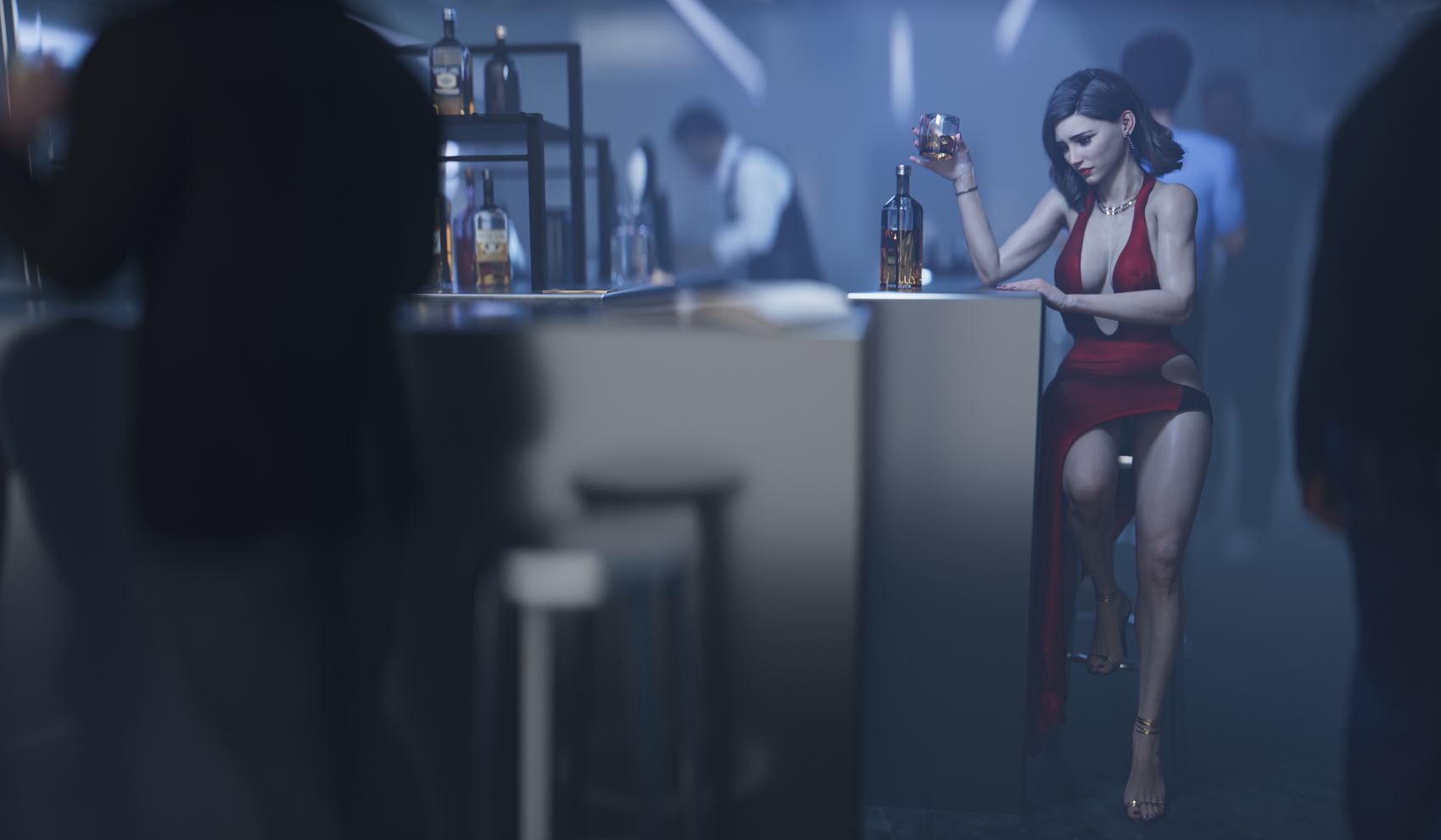 【欧美SLG汉化动态】丹佛女士 Ms.Denvers v0.3.0 汉化版 游戏截图 8