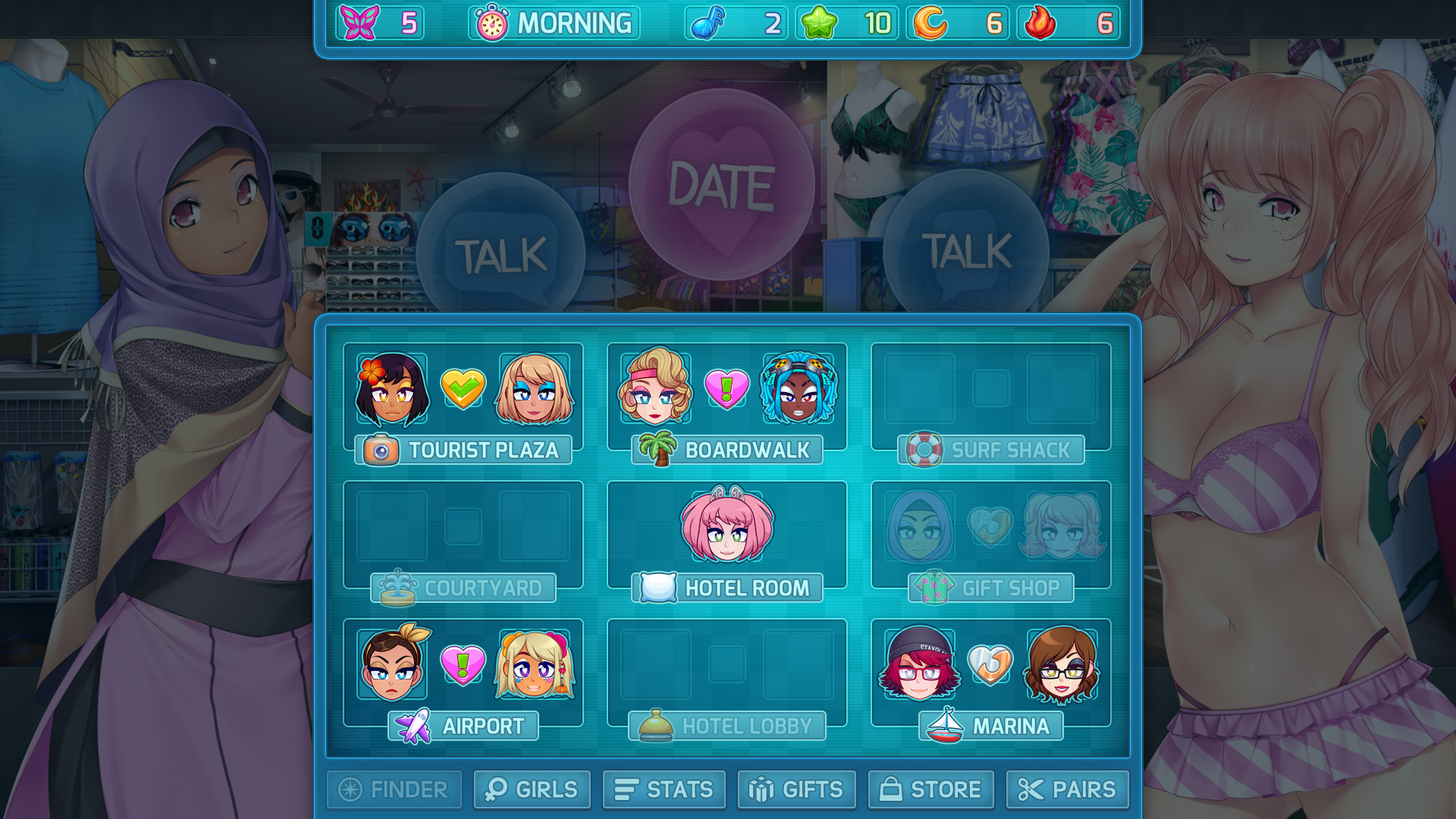HuniePop 2，超经典的三消游戏，只有英文，不过附带全CG存档 诺艾尔会努力的【PC0901】 游戏截图 7