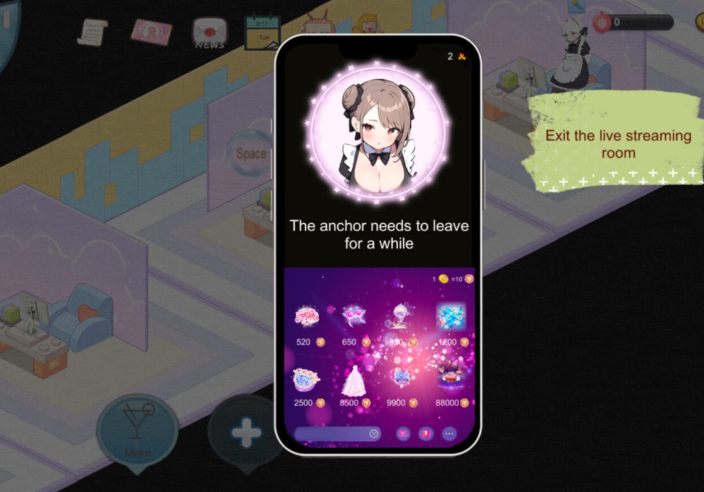 亚洲风SLG/动态/更新丨 黑山恋爱咖啡厅 BM Love Cafe v1.8 官方中文版 【20241117】 游戏截图 8