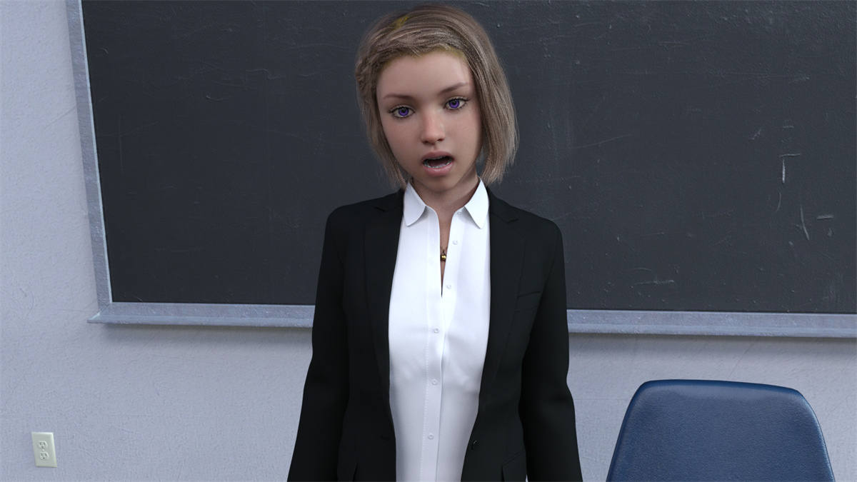 欧美SLG/汉化/动态/萝莉丨额外学分v0.9b /Extra Credit 汉化版【20240814】 游戏截图 1