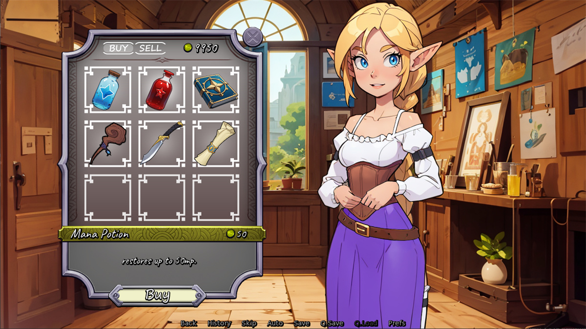 日系SLG/AIGPT汉化/2D丨店主 NPC Tales: The Shopkeeper v0.15【20240724】 游戏截图 3