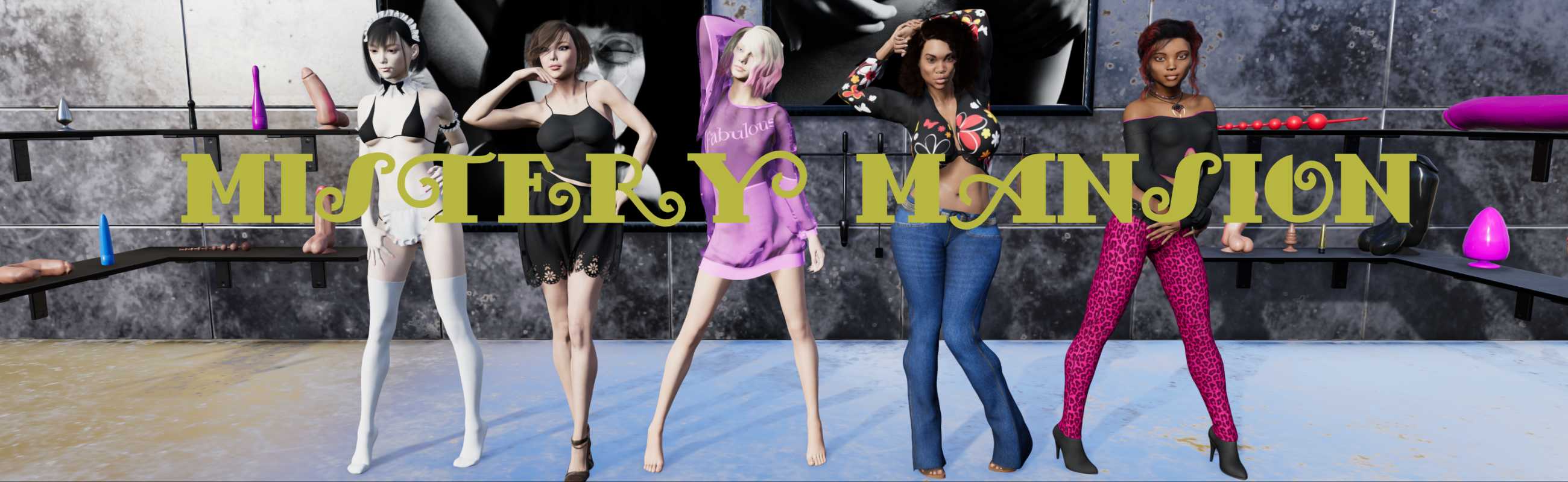 欧美SLGAIGPT汉化丨神秘大厦Mistery Mansion  v0.4【20240503】 游戏截图 3