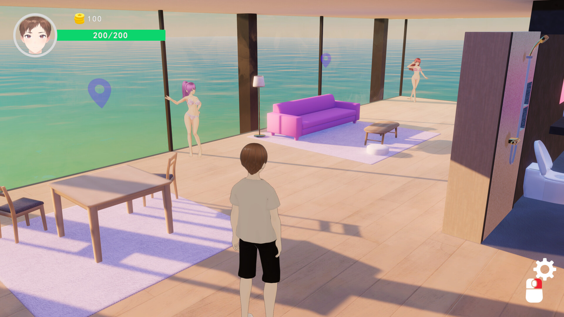 SLG/新作/官中无码 | 甜蜜海滨假日 Sweet Beach Holidays Bui:11146432【20230513】 游戏截图 1