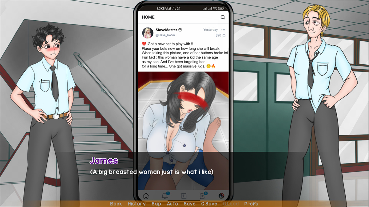 欧美SLG汉化丨妈妈训练我 母亲NTR训练 Mother NTR Training Episode 5【20240130】 游戏截图 1