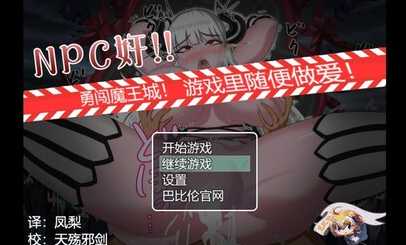 NPC姦！勇闯魔王城-游戏里随便嘿嘿精翻汉化版 游戏截图 2