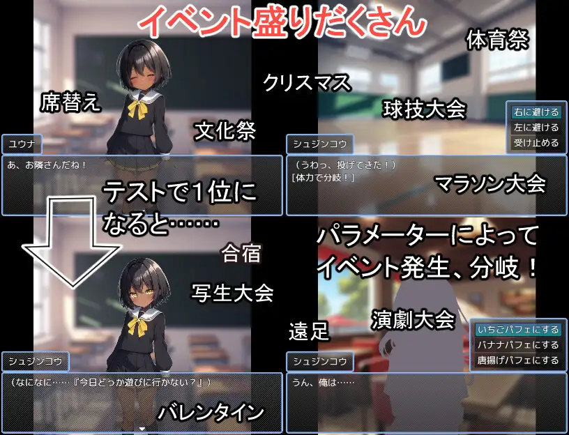 SLG/机翻/新作丨もういちど青春を【20240313】 游戏截图 1