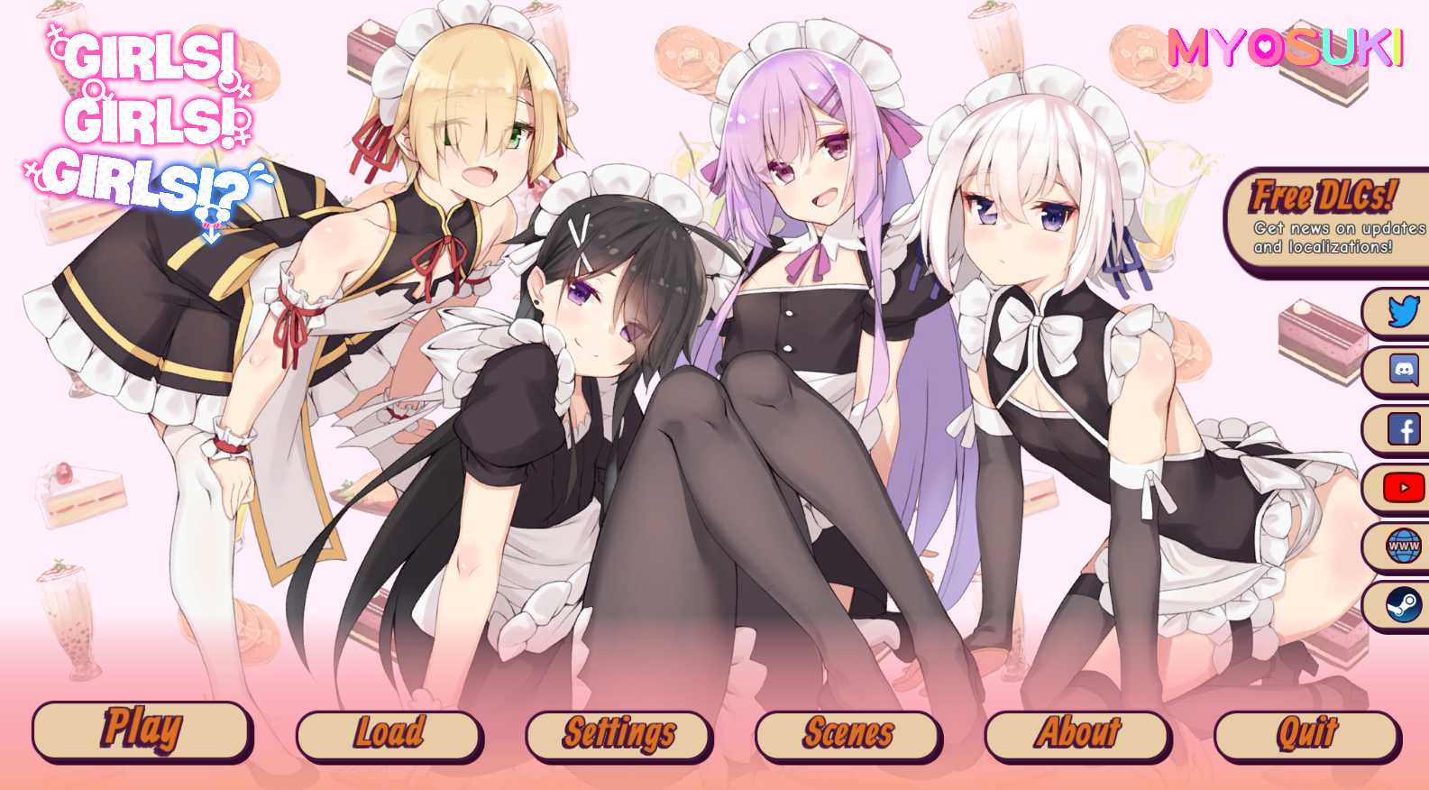 ADV/动态CV/新作 | Girls! Girls! Girls!? 【20230513】 游戏截图 1