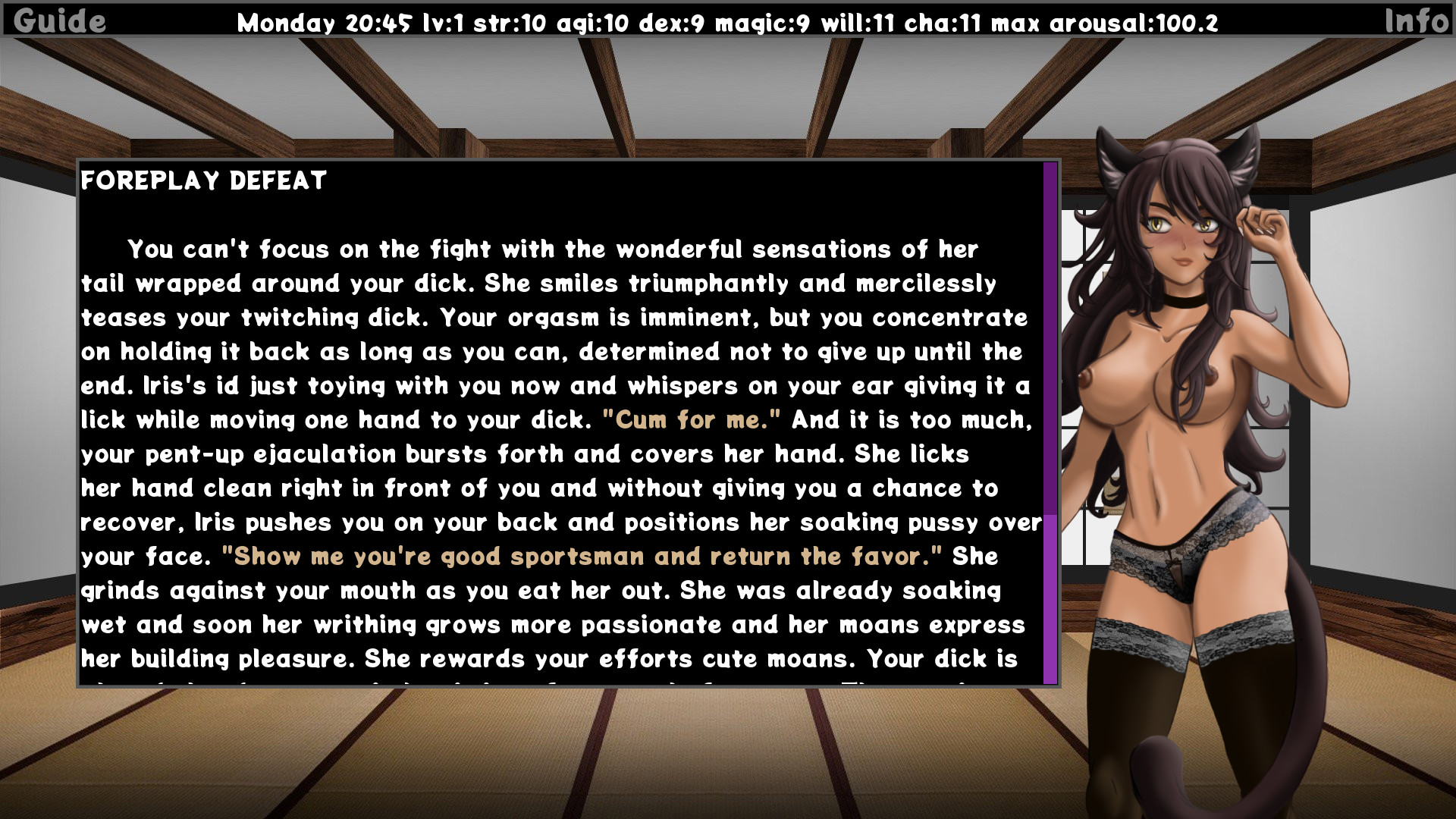 淫乱乱斗：与魔物娘的榨精决斗（Lustia Sexfight of the Realms）v0.6.3a 精翻汉化 游戏截图 3