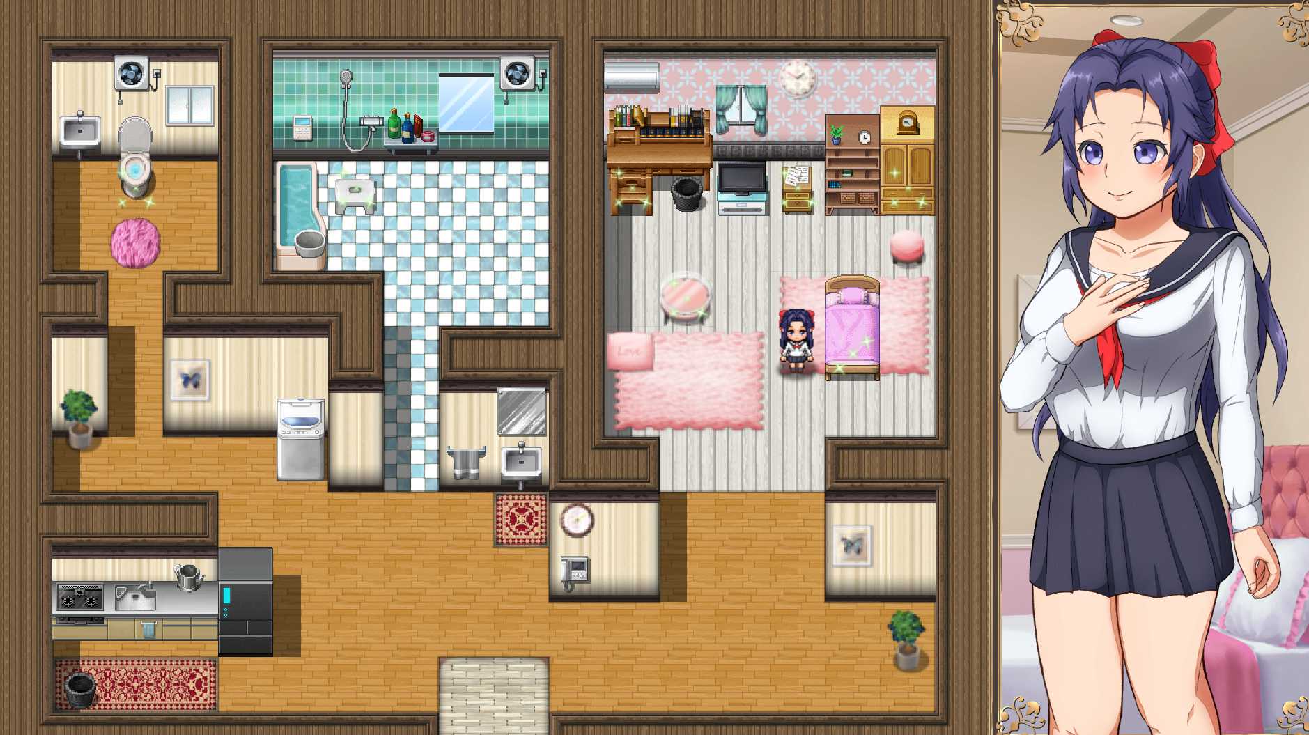 RPG/AI汉化版丨静久的露出物语~露出的推荐/しずくの鹿出物語～鹿出のすゝめ  V.1.1【20240414】 游戏截图 5