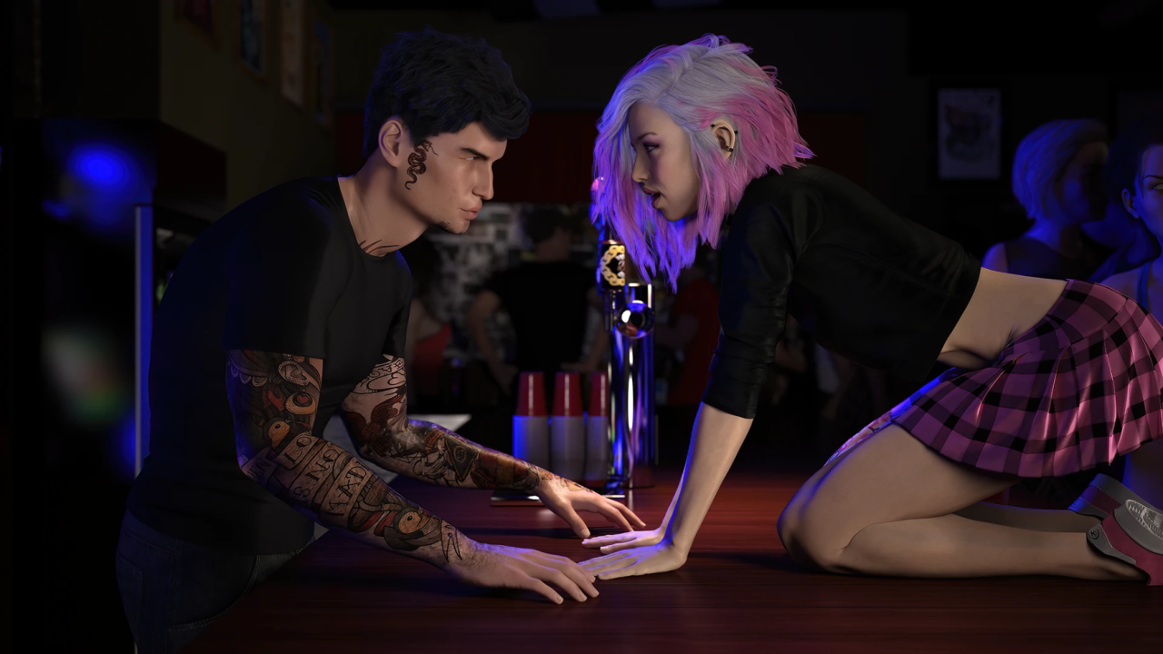 欧美SLG/AIGPT汉化/3D丨地狱猫酒吧The Hellcat Lounge v0.3.67【20240920】 游戏截图 8