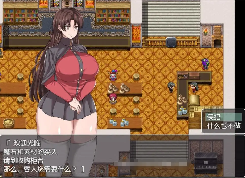 探索RPG/汉化 | NPC歼2:随意侵犯无抵抗女孩子的世界2!精翻汉化版【20230514】 游戏截图 3