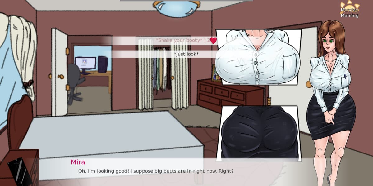 欧美SLG/AIGPT汉化/2D丨非常满的房子A Very Full House   v0.33.2【20250210】 游戏截图 8