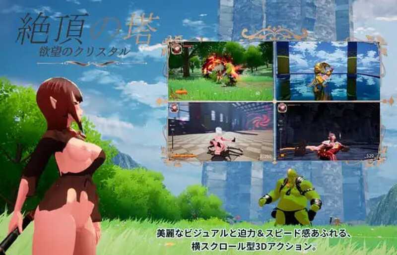 ACT/新作丨絶頂の塔 ~欲望のクリスタル~ DL正式版【20241217】 游戏截图 2