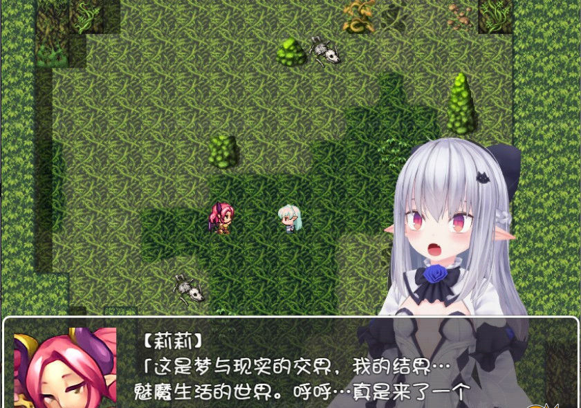白发精灵和魅魔之书 游戏截图 2