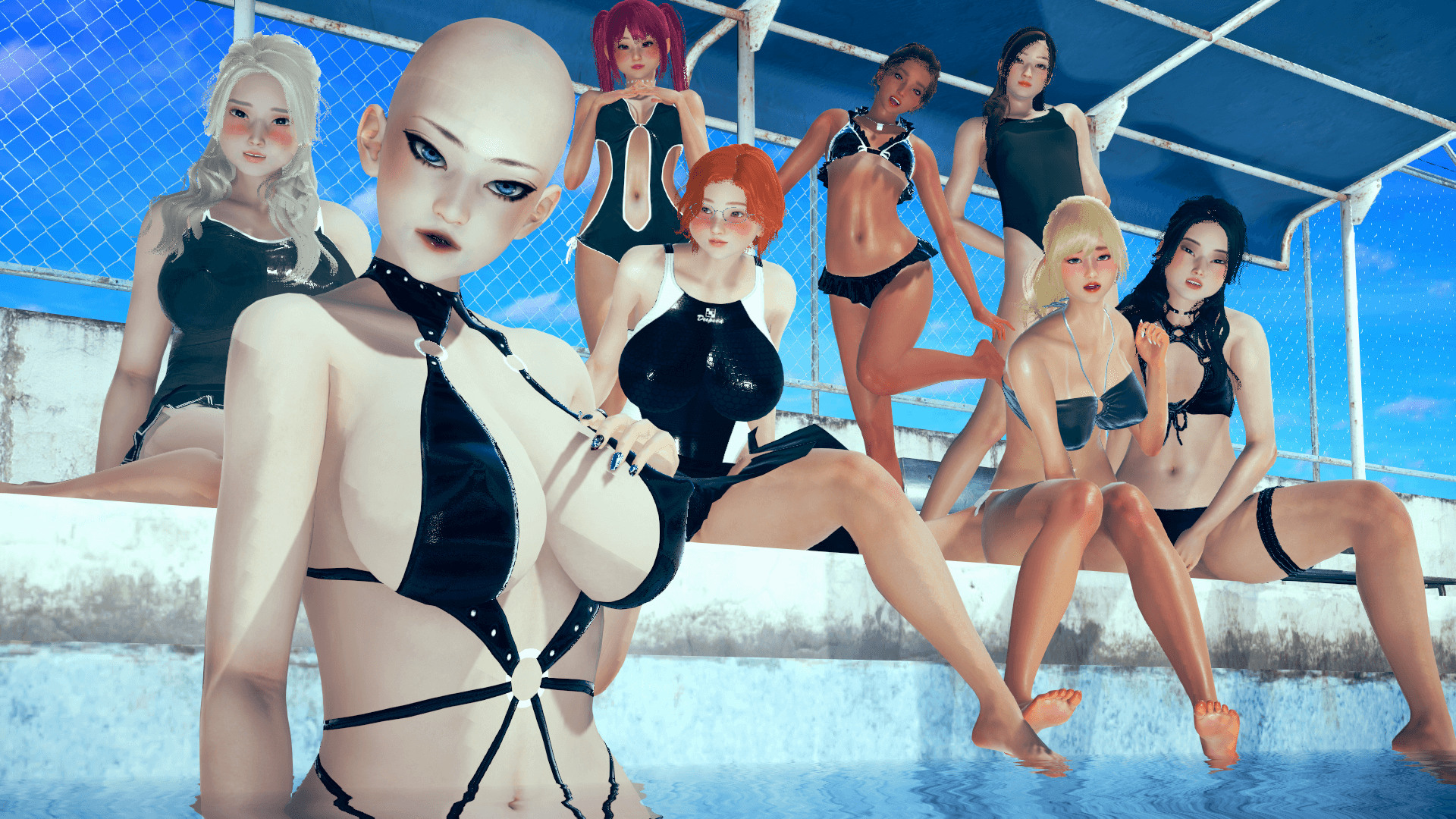 欧美SLG汉化3D 丨 爱在水边 Love by the Water v.0.1 【20230626】 游戏截图 2