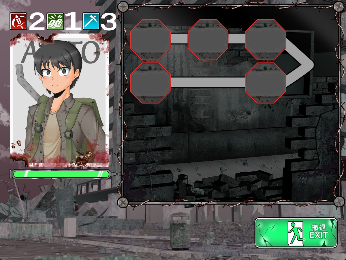 SLG/PC/机翻汉化丨Survive4/Apocalypse:Prelude机翻中文版【20240705】 游戏截图 4