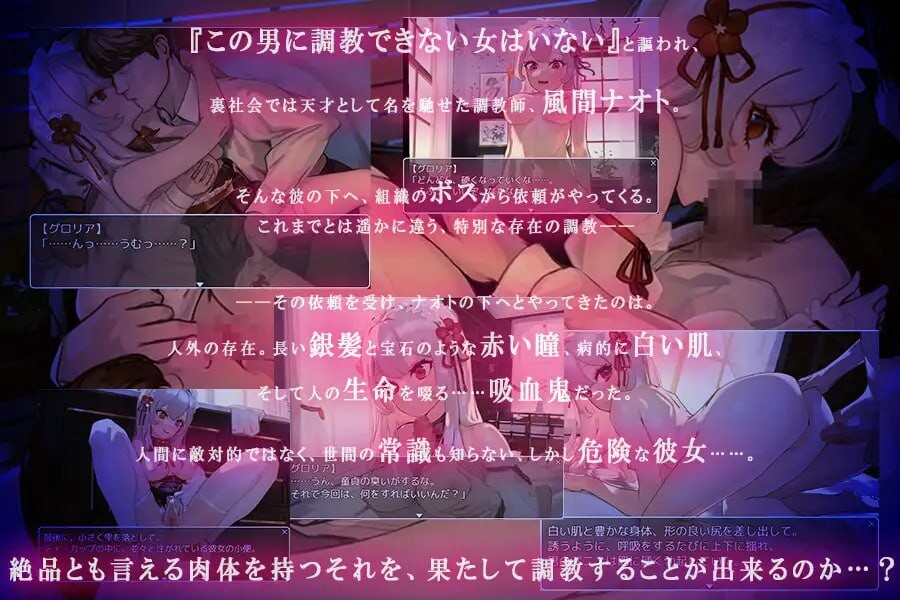 探索RPG/调教养成丨 ヴァンパイア調教~天才調教師は高位生命体ヴァンパイアを性奴○として育て上げることが出来るのか~ 中文汉化 【20250303】 游戏截图 5