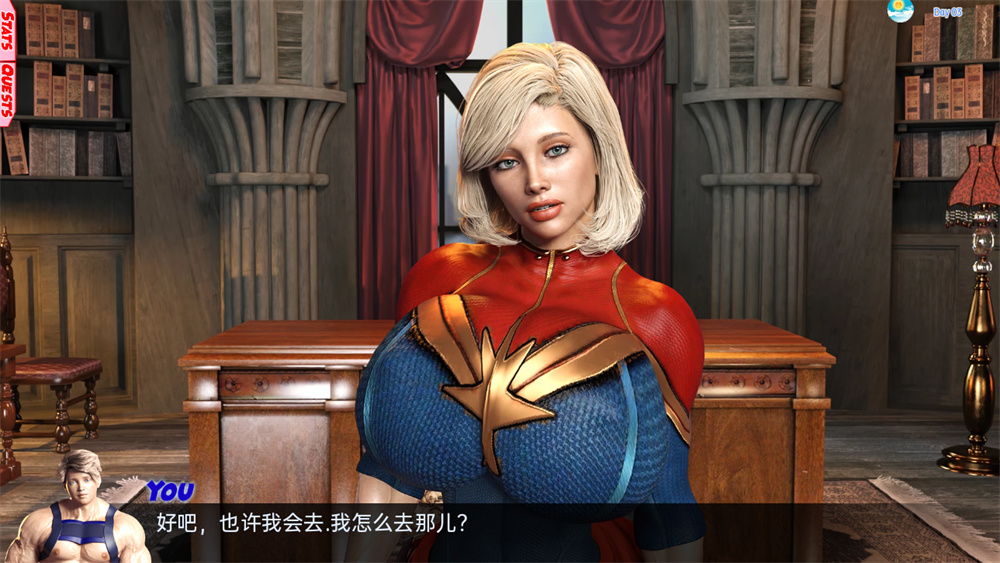 欧美SLG汉化丨巨屌超级英雄 大鸡巴超级英雄 Cockham Superheroes v0.61【20240401】 游戏截图 5