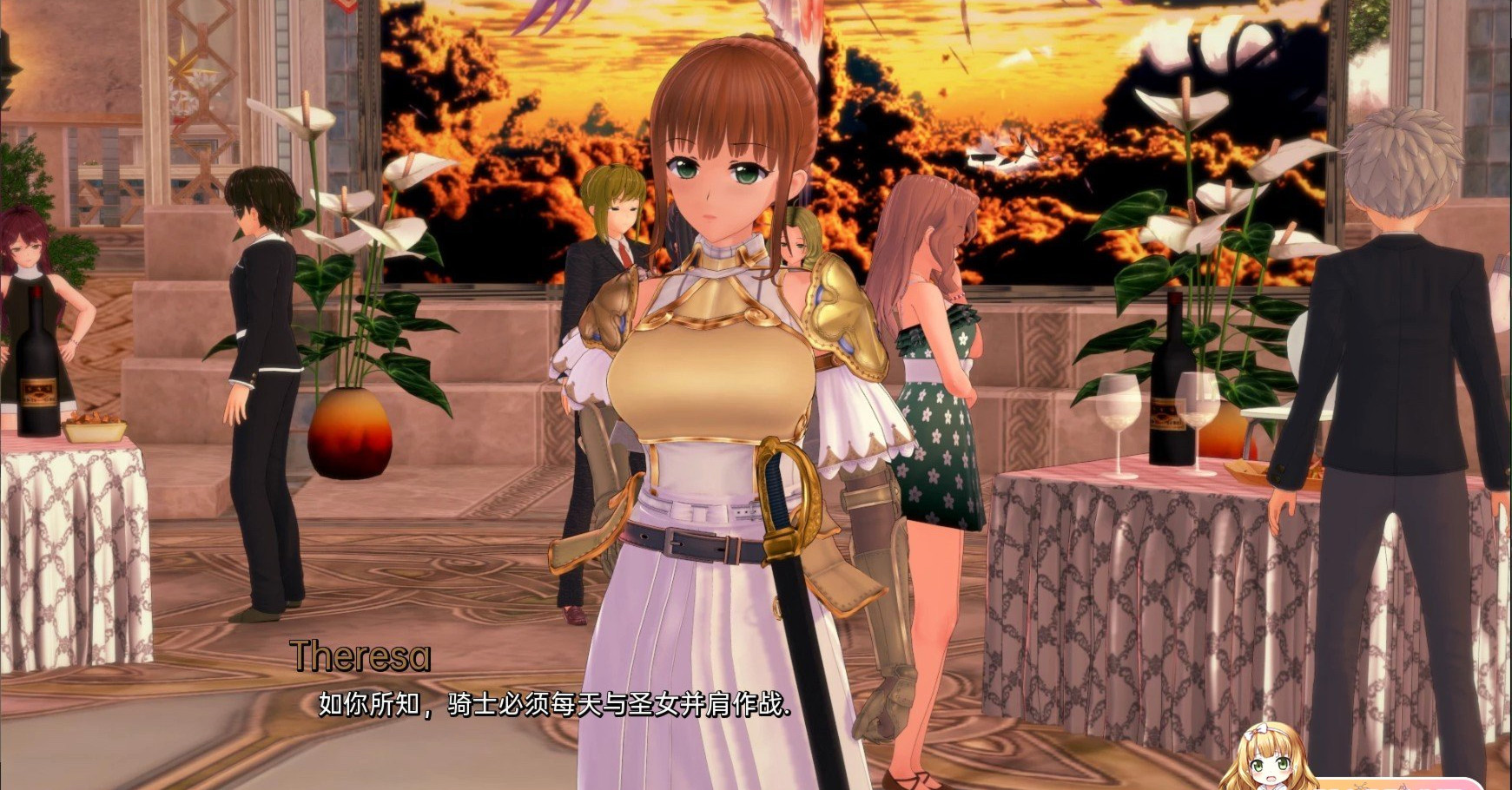 我是如何成为圣女的保镖的 How I Became the Bodyguard of the Saintess v0.3.5【20221230】 游戏截图 2