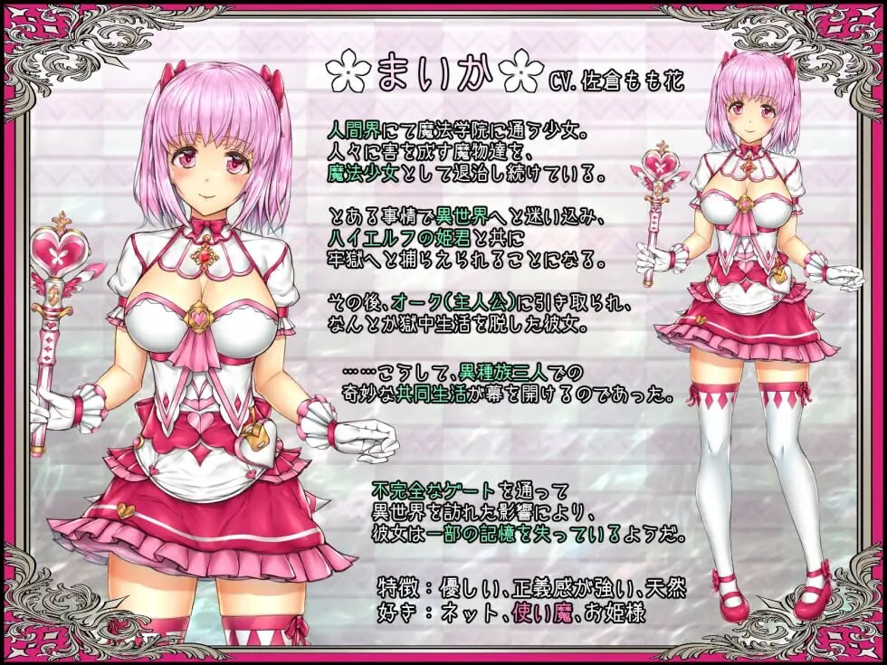 拔作ADV/异种X丨少女異種間獄~魔法少女&エルフ姫、オークと過ごす異世界性活~AI汉化版【20250222】 游戏截图 1