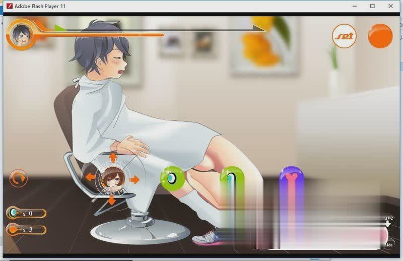 巨乳理发师与小正太的H游戏 v1.0 - ロケッ 【20230405】 游戏截图 4