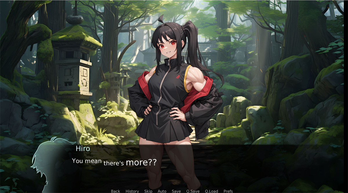 肌肉辣妹:神秘药剂的诱惑(StrongGirls FMG Visual Novel)v6.0 Remastered 精翻汉化 游戏截图 1