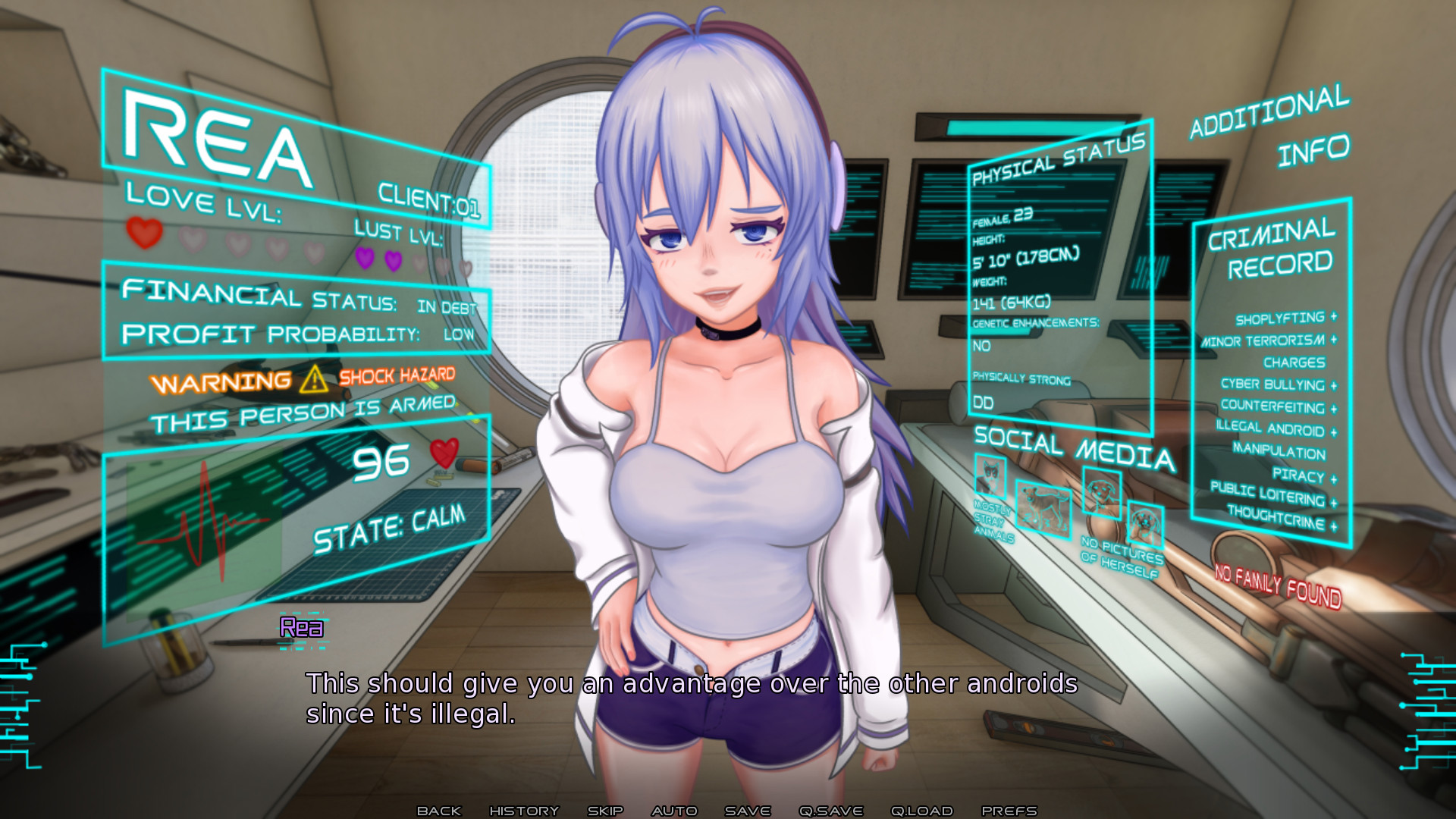 仿生人生活 安卓生活 Android LIFE v0.4.0.1【20221229】 游戏截图 1