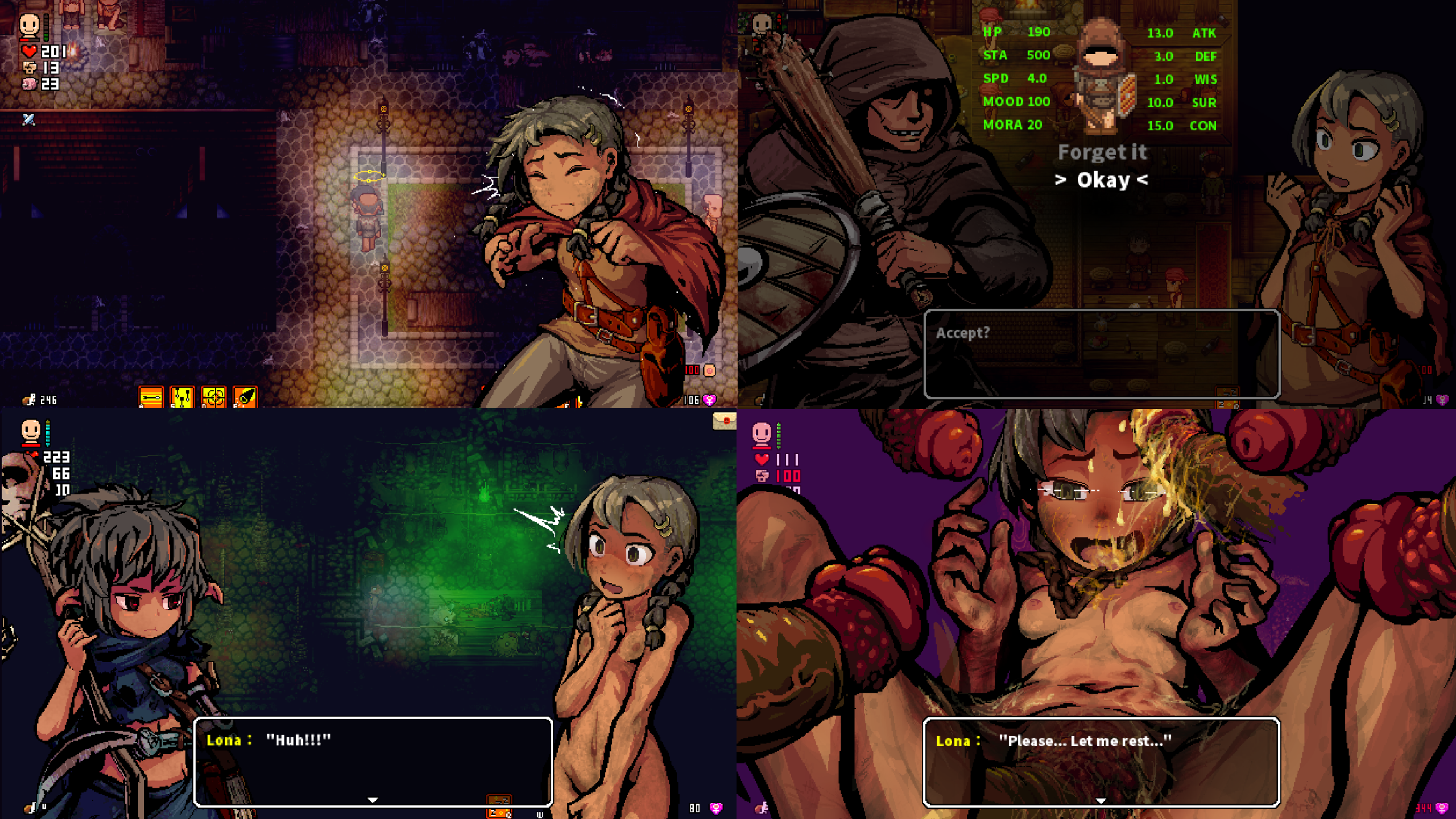 LonaRPG Beta Ver0.7.2.1<无修> 【PC10月】 游戏截图 2