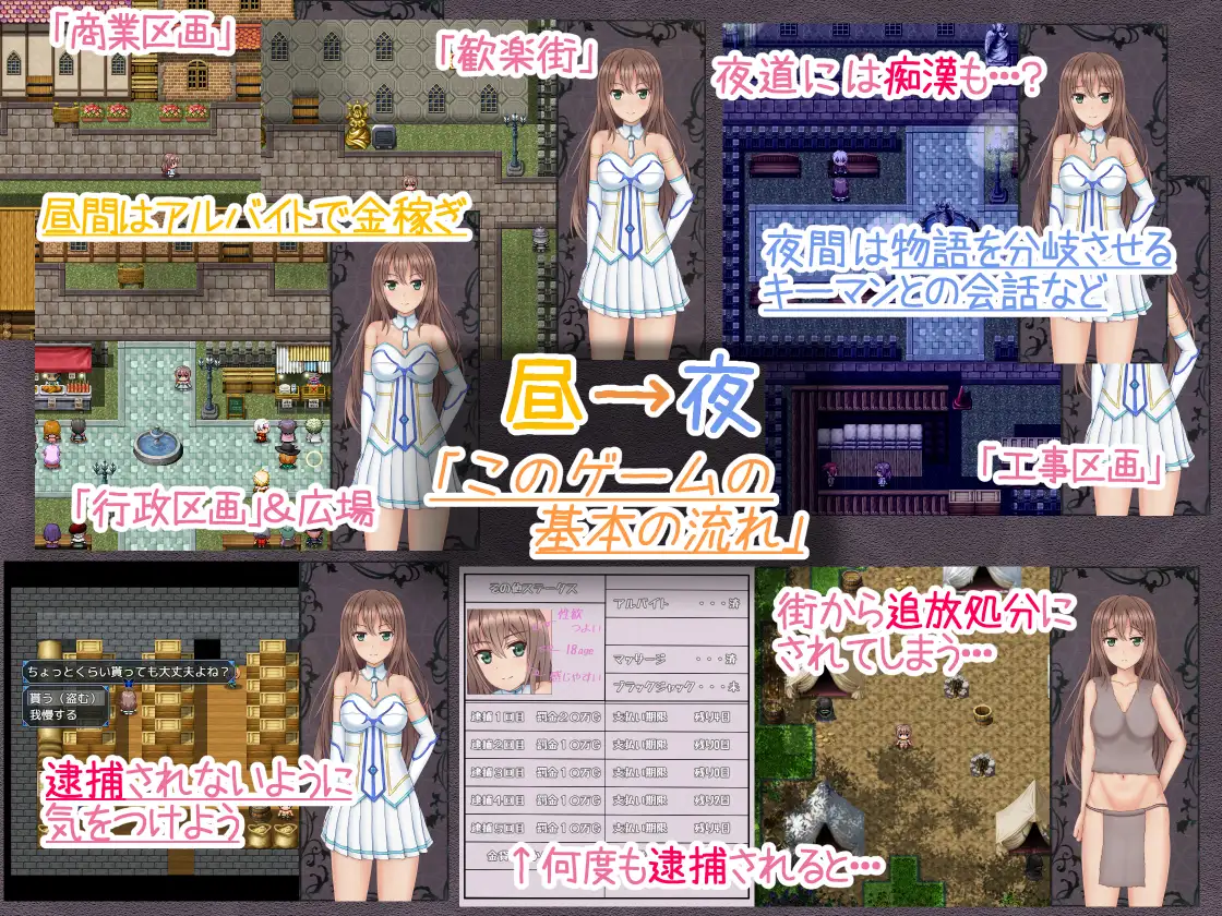 RPG/汉化/双端 | 暴躁的砍王艾莉公主/働くアイリがキリ斬りス 精翻汉化版 【20230513】 游戏截图 8