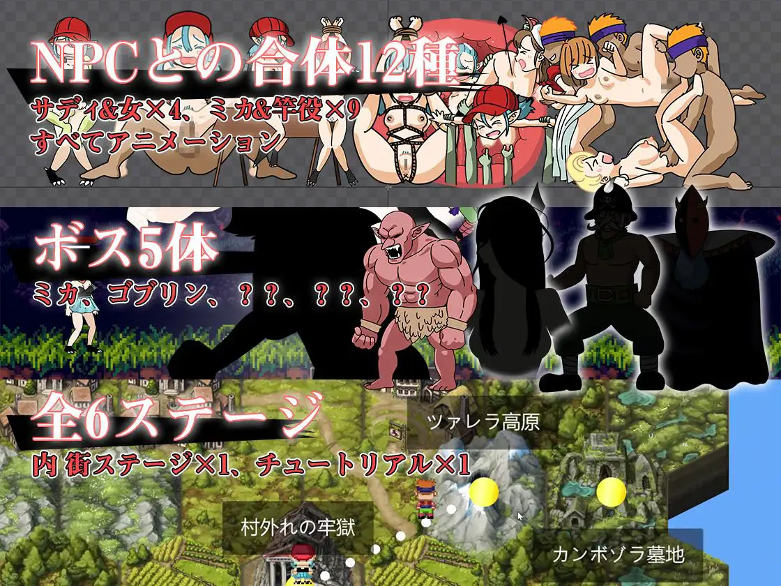 大恶人萨迪和人体工具米卡的大冒险！DL正式版 【PC0818】 游戏截图 2
