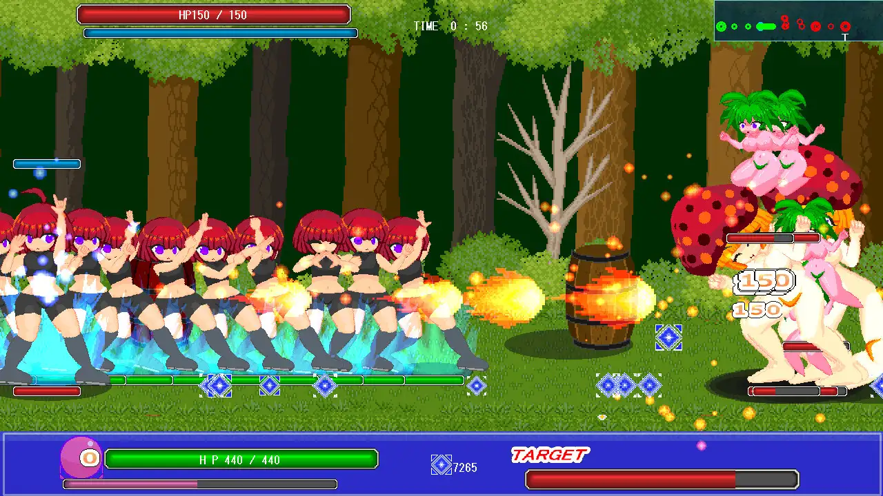新作/像素ACT/生肉丨モン娘VSディフェンダーズ【20240623】 游戏截图 7