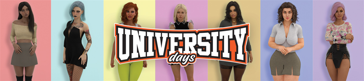 欧美SLG汉化3D丨大学时光 大学日 大学时代 University Days  Season 1 Episode 5【20240307】 游戏截图 6