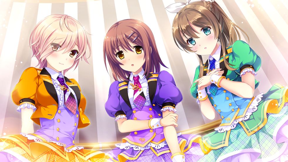 【生肉】シャイニー・シスターズ ~女装主人公アイドルプロジェクト 游戏截图 2