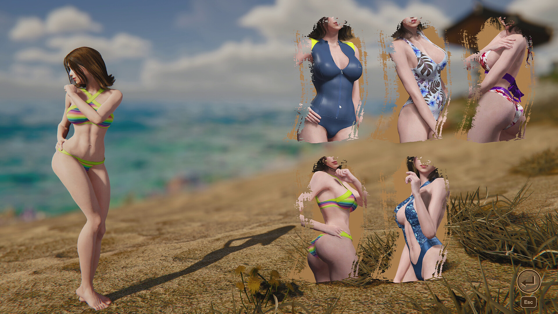 ACT/官中丨 游泳少女黛西 DAISY THE SWIMMER Ver1.1.4 官方中文 【20240926】 游戏截图 2