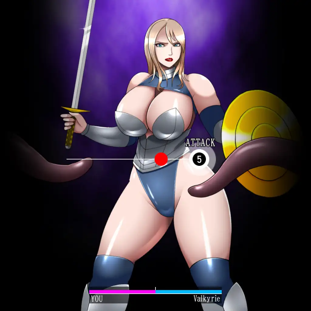互动SLG/有动画/丨女騎士VS触手モンスター200M/【20231213】 游戏截图 1
