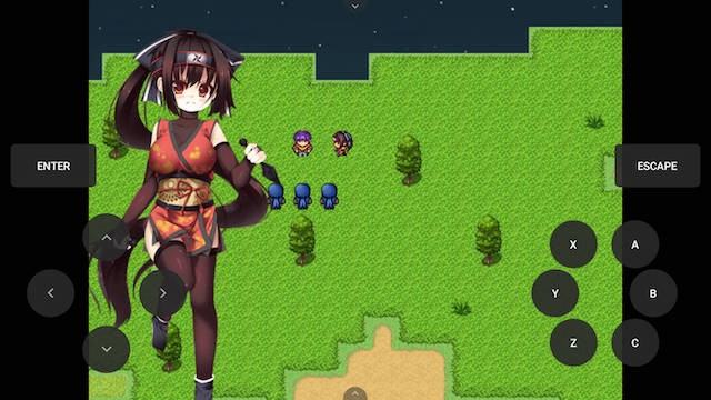 堕落战国rpg女忍者红—茜—忍风银堕传 游戏截图 3
