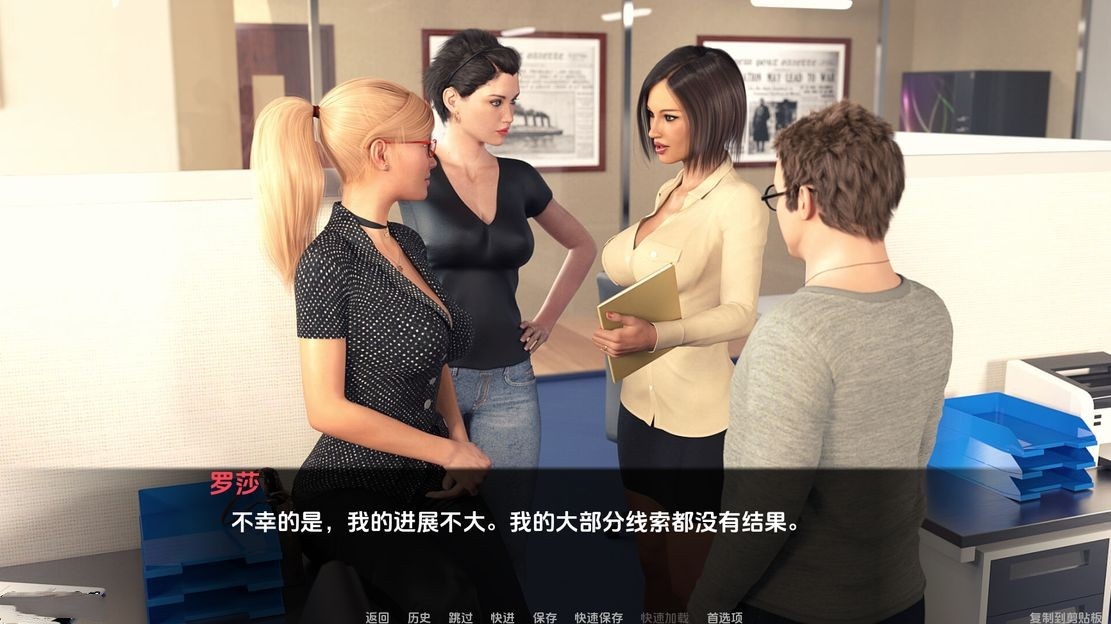 欧美SLG/动态/更新丨 杰西卡:奥尼尔的硬新闻 Jessica O'Neil's Hard News V0.65 汉化版 【20241015】 游戏截图 4