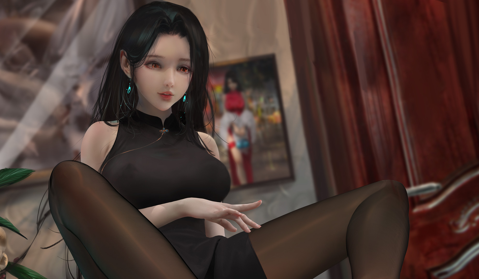 3D互动解谜SLG/中文/全动态丨梦YUME2:不眠之夜 V23.08.11 官方中文步兵版-夢涵新故事DLC完结极致画风【20230818】 游戏截图 5