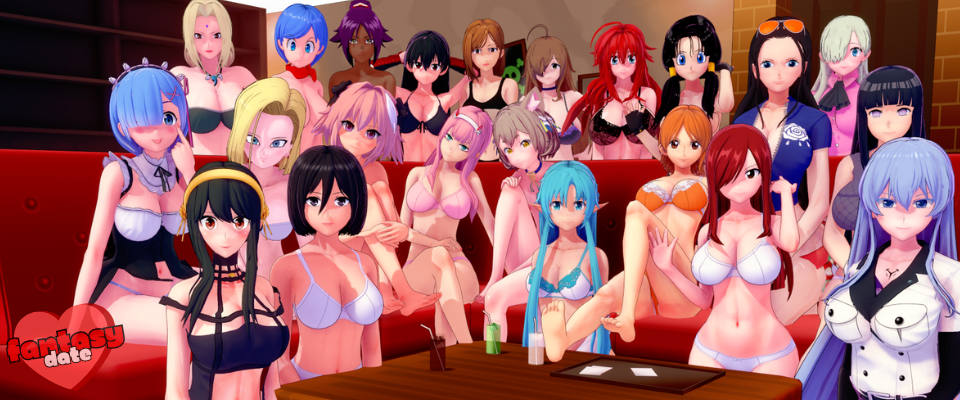 日系SLG/AIGPT汉化/3D丨幻想日期 Fantasy Date v0.10【20240527】 游戏截图 6