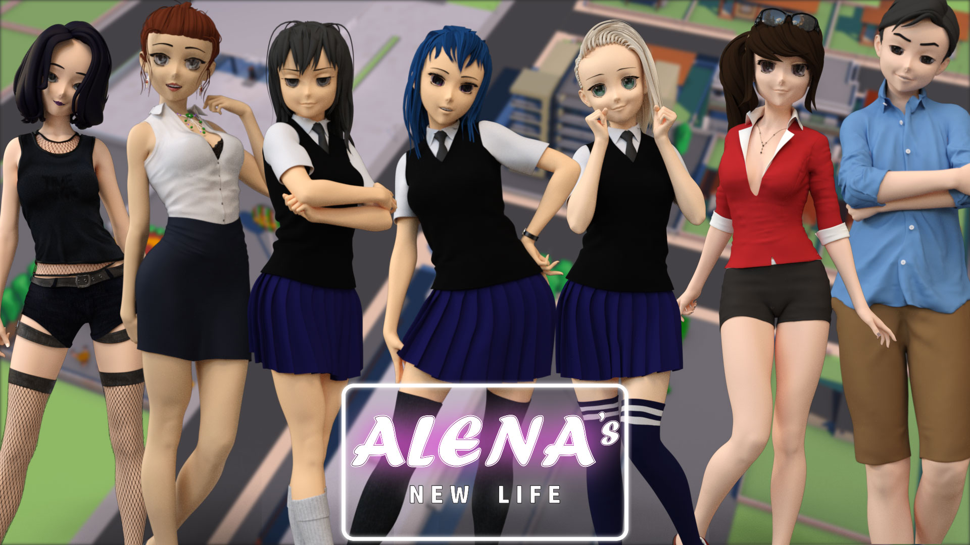 艾琳娜的新生活 Alena's New Life v0.3.5【20221117】 游戏截图 1