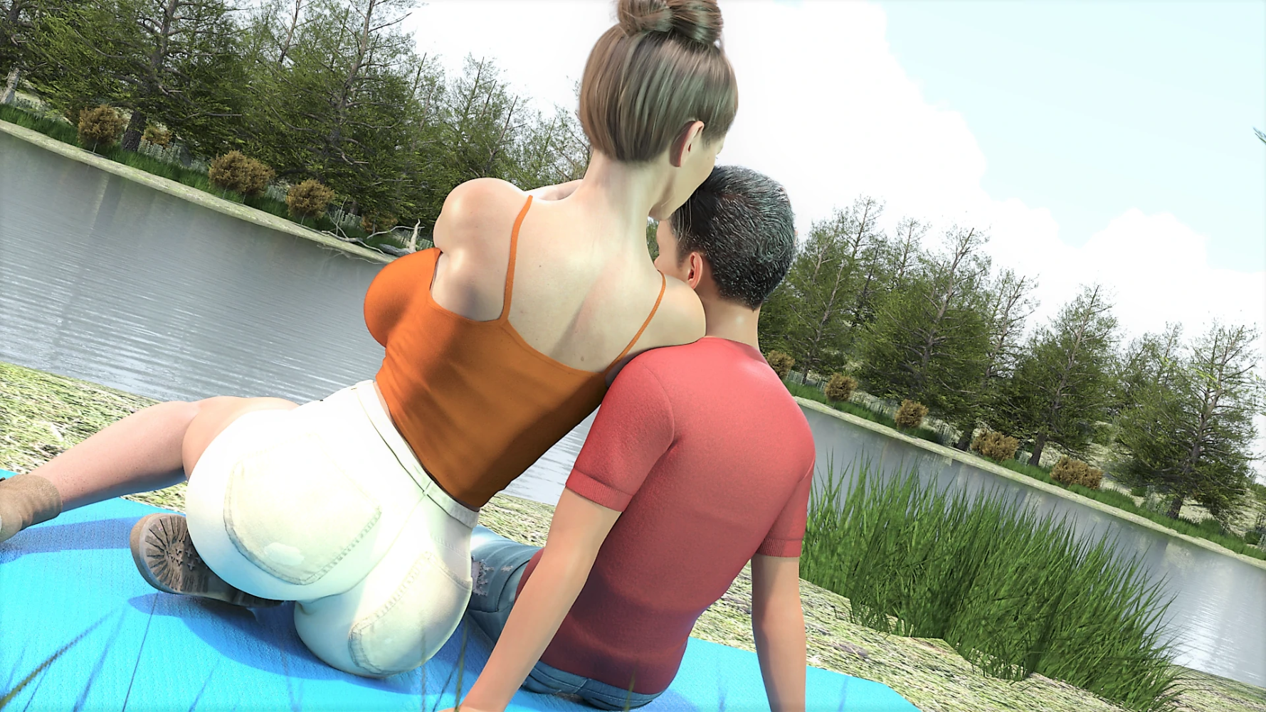 【欧美SLG汉化动态】QPrey: 逃离湖景 QPrey Escape from Lake Thing v1.1 游戏截图 3