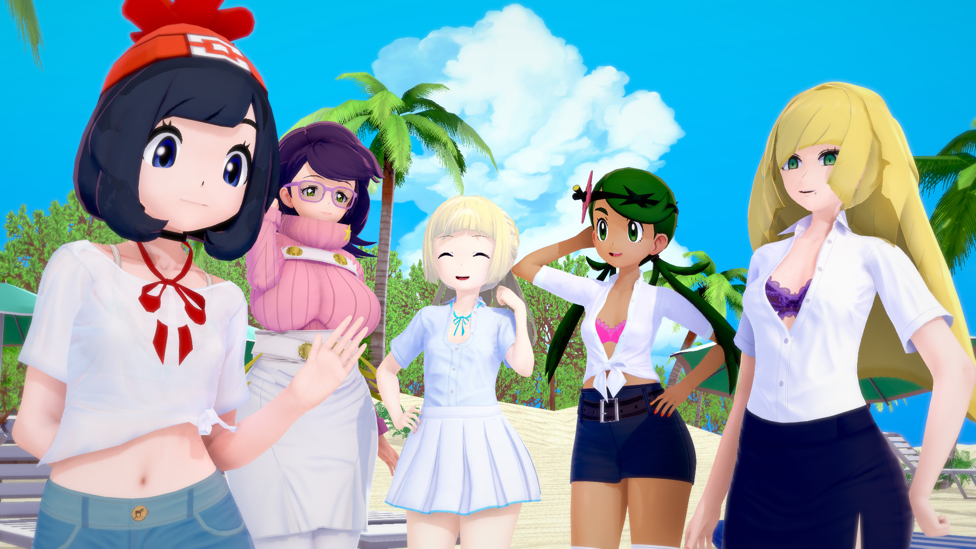宝可梦娘天堂:阿罗拉的诱惑(Pokégirl Paradise)v0.10 精翻汉化 游戏截图 5