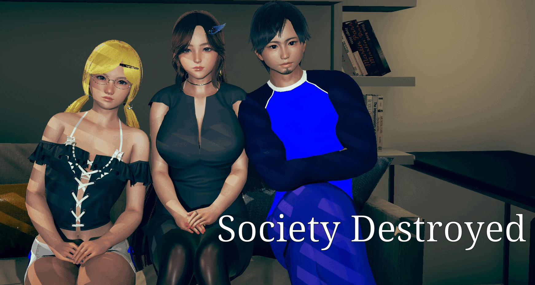 亚洲SLG/AI汉化/双端丨社会被摧毁 Society Destroyed v1.3【20260422】 游戏截图 8