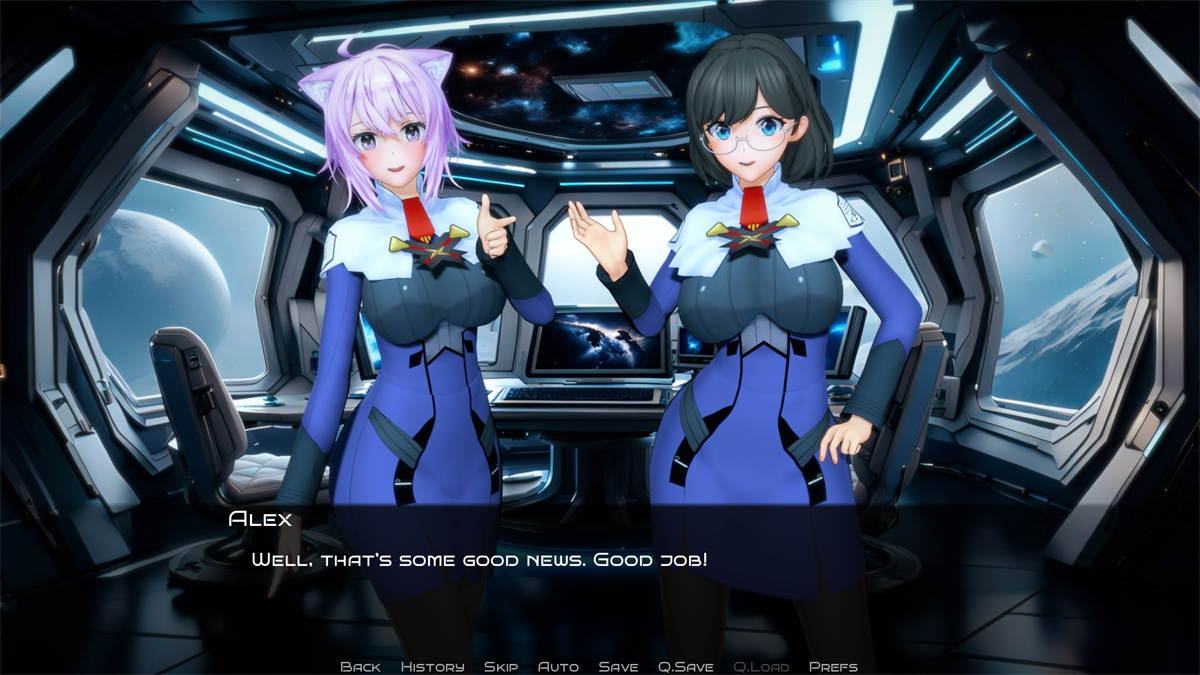 星际迷航:后宫舰队的欲望(Code Zero: Interstellar)v0.1 精翻汉化 游戏截图 4
