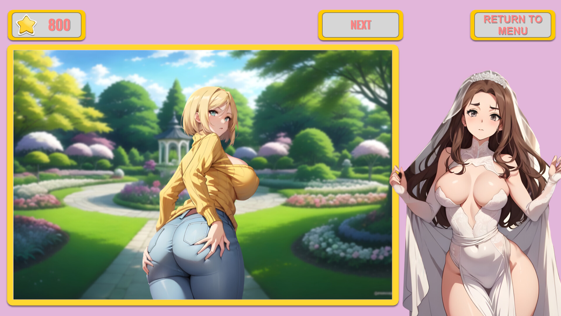 新作/自购/SLG/官中丨Hentai Puzzle: Lustful Legends【20240920】 游戏截图 5