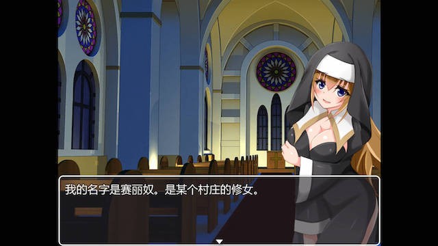 修女赛丽奴的[夜行一善]？（シスターセリーヌの滅私夜行）精翻汉化版 游戏截图 2