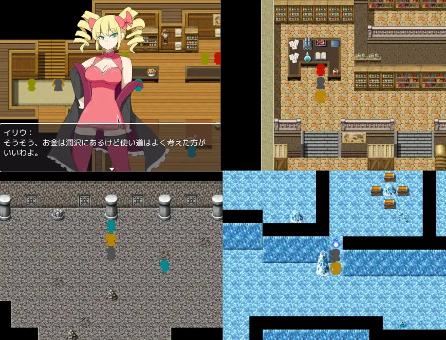 日式RPG/新汉化丨 大小姐和迷宫攻略 お嬢様とダンジョン攻略 v1.0 PC+安卓 AI汉化版 【20250314】_1 游戏截图 3
