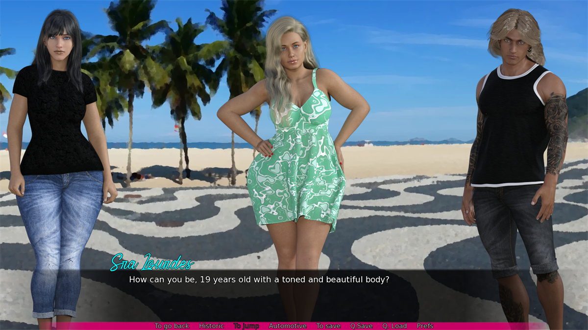 欧美SLG汉化动态丨里约生活0.3 Life in Rio  v0.3【20231213】 游戏截图 1