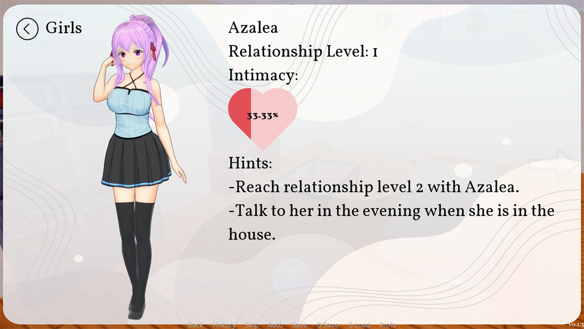 SLG/汉化/沙盒丨来世后宫/Afterlife Harem 0.4.3汉化版【20240709】 游戏截图 2
